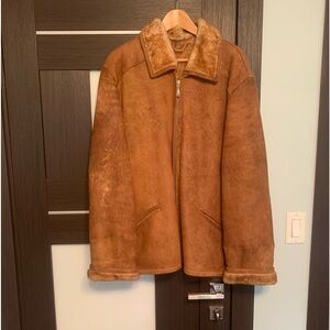 Men’s Shearling jacket, size M